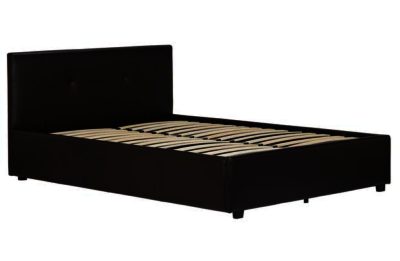 Hygena Clonard Small Double Ottoman Bed Frame - Chocolate